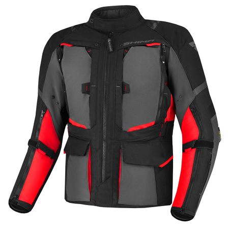 KURTKA MOTOCYKLOWA | SHIMA HERO 2.0 RED | MĘSKA TURYSTYCZNA DŁUGA + GRATIS