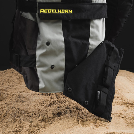 KURTKA MOTOCYKLOWA | REBELHORN PATROL | MĘSKA WODOODPORNA DŁUGA + GRATISY