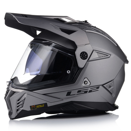 KASK MOTOCYKLOWY LS2 MX702 PIONEER ENDURO CROSS + INTERKOM VITO BLUETOOTH