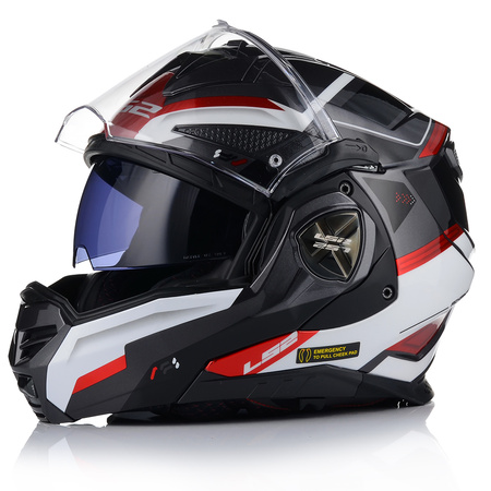 KASK MOTOCYKLOWY | LS2 FF901 ADVANT X 180 | SZCZĘKOWY + PINLOCK + PLECAK
