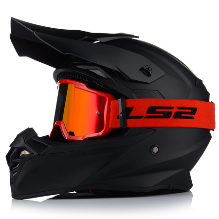 KASK MOTOCYKLOWY | VITO TIVOLI | OFF-ROAD ENDURO CROSS QUAD ATV + GOGLE LS2