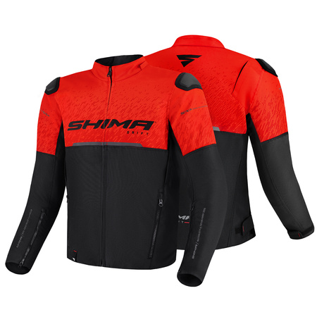 KURTKA MOTOCYKLOWA | SHIMA DRIFT | LETNIA TEKSTYLNA OCHRANIACZE + GRATIS