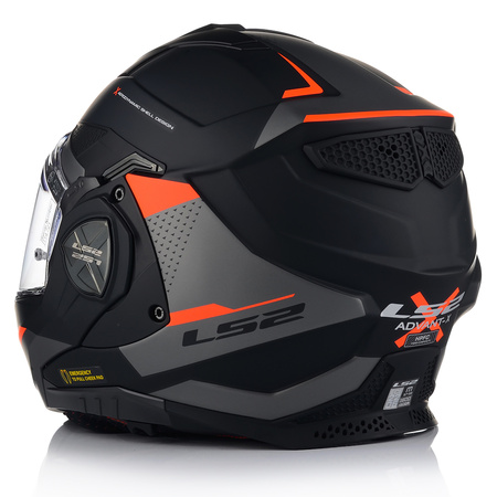 KASK MOTOCYKLOWY | LS2 FF901 ADVANT X 180 | SZCZĘKOWY + PINLOCK + PLECAK
