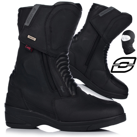 BUTY MOTOCYKLOWE | OZONE RAPID LADY | TURYSTYCZNE SKÓRZANE DAMSKIE + GRATIS