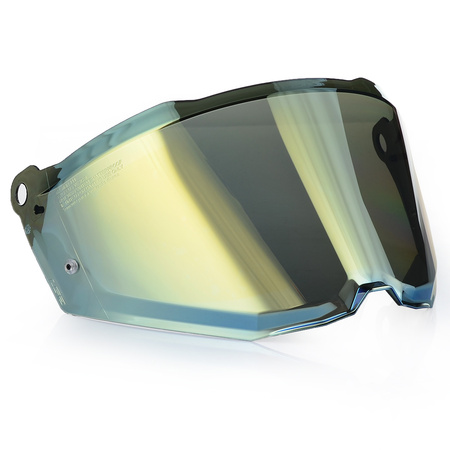 WIZJER SZYBKA SZYBA DO KASKU LS2 MX702 LUSTRZANKA ZŁOTA