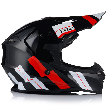 KASK MOTOCYKLOWY | VITO TIVOLI | OFF-ROAD ENDURO CROSS QUAD ATV + GOGLE 2XL