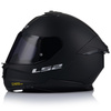 KASK MOTOCYKLOWY LS2 FF808 STREAM II CZARNY MAT BLENDA + PRZYCIEMNIANA SZYBA