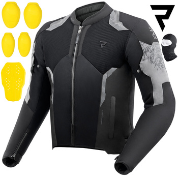 KURTKA MOTOCYKLOWA | REBELHORN JAX | TEKSTYLNA MĘSKA + OCHRANIACZE + GRATISY