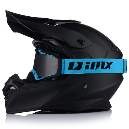 KASK MOTOCYKLOWY | VITO TIVOLI + GOGLE IMX | OFF-ROAD ENDURO CROSS QUAD