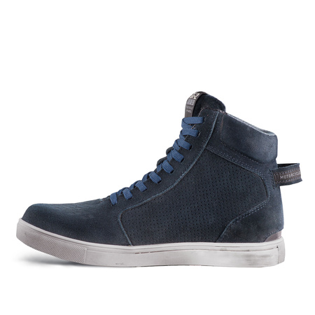 BUTY MOTOCYKLOWE | SHIMA SX-2 EVO BLUE | KRÓTKIE MĘSKIE TRAMPKI + GRATISY