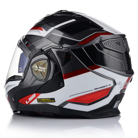 KASK MOTOCYKLOWY | LS2 FF901 ADVANT X 180 | SZCZĘKOWY + PINLOCK + PLECAK