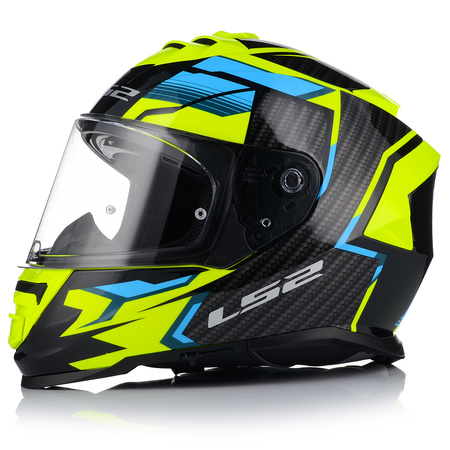 KASK MOTOCYKLOWY LS2 FF800 STORM II TRACKER + PINLOCK + BLENDA ECER 22.06