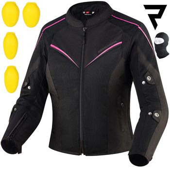 KURTKA MOTOCYKLOWA | REBELHORN HIFLOW IV | DAMSKA TEKSTYLNA WODOODPORNA + GRATISY