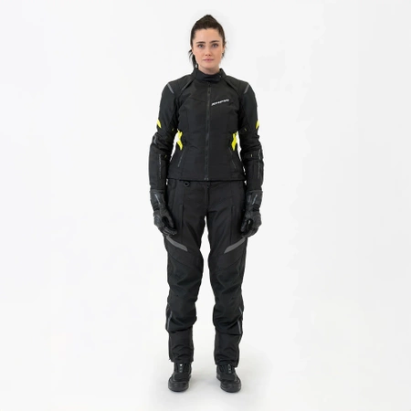 SPODNIE MOTOCYKLOWE | SHIMA RUSH 2.0 BLACK | DAMSKIE WODOODPORNE + GRATISY