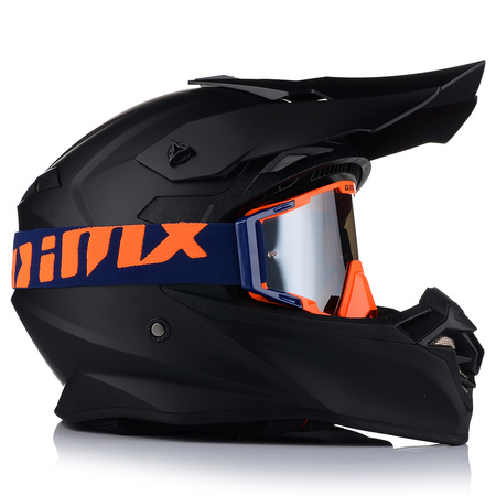 KASK MOTOCYKLOWY | VITO TIVOLI + GOGLE IMX | OFF-ROAD ENDURO CROSS QUAD