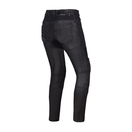 SPODNIE MOTOCYKLOWE | OZONE ROXY BLACK | DAMSKIE JEANSY SLIM FIT + GRATIS