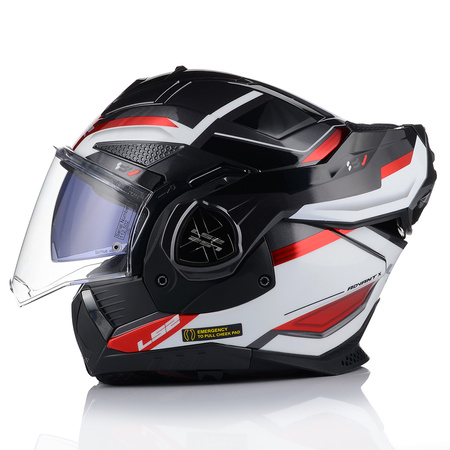KASK MOTOCYKLOWY | LS2 FF901 ADVANT X 180 | SZCZĘKOWY + PINLOCK + PLECAK