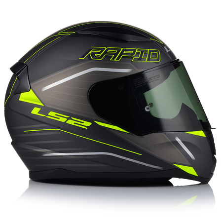 KASK MOTOCYKLOWY LS2 FF353 RAPID II ROKKU ECE 22.06 + PRZYCIEMNIANA SZYBA