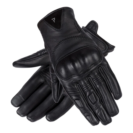 RĘKAWICE MOTOCYKLOWE | REBELHORN THUG II BLK | DAMSKIE SKÓRZANE + GRATISY