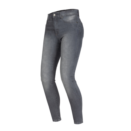 SPODNIE MOTOCYKLOWE | OZONE STRIKER SLIM FIT | DAMSKIE JEANSY GREY + GRATIS