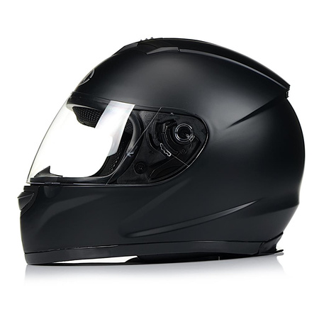 INTEGRALNY KASK MOTOCYKLOWY ZAMKNIĘTY NA MOTOR SKUTER AWINA MATOWY