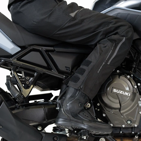 SPODNIE MOTOCYKLOWE | SHIMA RUSH 2.0 BLACK | DAMSKIE WODOODPORNE + GRATISY