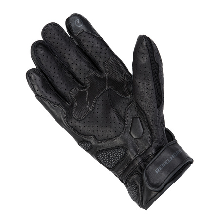 RĘKAWICE MOTOCYKLOWE | REBELHORN FLUX II | MĘSKIE KRÓTKIE MIEJSKIE +GRATISY