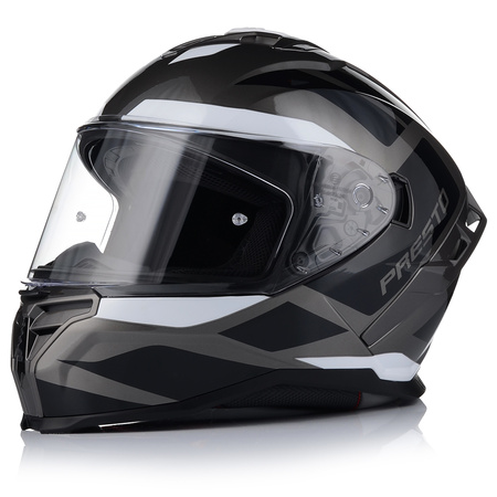 KASK MOTOCYKLOWY | VITO PRESTO | MĘSKI INTEGRALNY SYSTEM PINLOCK + BLENDA 
