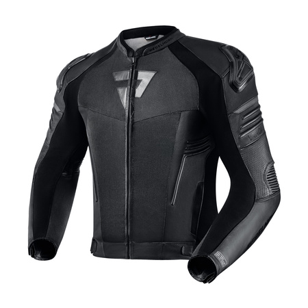 KURTKA MOTOCYKLOWA | REBELHORN VANDAL AIR BLACK | MĘSKA SKÓRZANA  + GRATISY 44