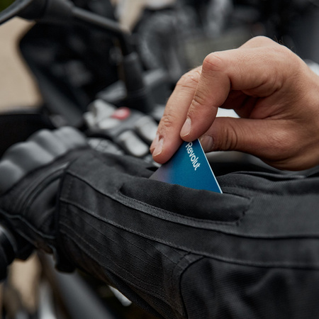 KURTKA MOTOCYKLOWA | REBELHORN CUBBY IV | DŁUGA WODOODPORNA MĘSKA + GRATISY