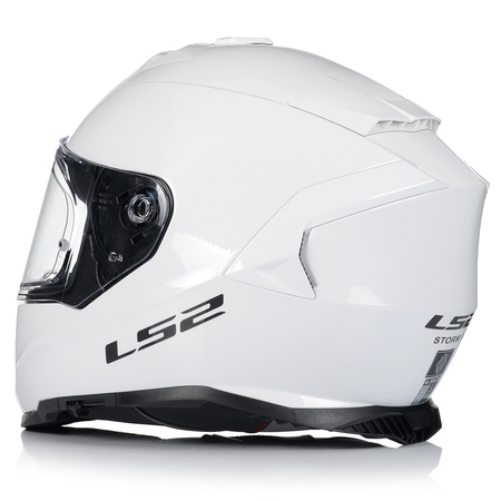 KASK MOTOCYKLOWY LS2 FF800 STORM II SOLID + PINLOCK + BLENDA ECER 22.06