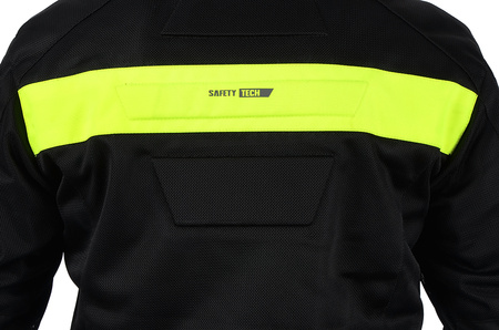 KURTKA MOTOCYKLOWA | OZONE DART FLUO | TEKSTYLNA MĘSKA