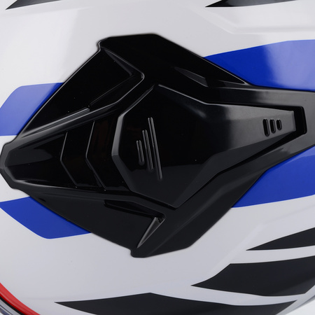 KASK MOTOCYKLOWY | VITO PRESTO | BIAŁY INTEGRALNY SYSTEM PINLOCK + BLENDA