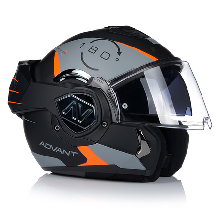 KASK MOTOCYKLOWY | LS2 FF906 ADVANT CODEX | SZCZĘKOWY + PINLOCK + PLECAK