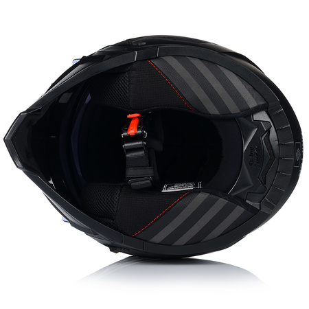 KASK MOTOCYKLOWY 4w1 LS2 OF606 DEVOR ODPINANA SZCZĘKA + DASZEK + 2x SZYBA