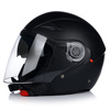 KASK MOTOCYKLOWY OTWARTY | VITO AMARO BLACK | MATOWY SKUTER CHOPPER +BLENDA 