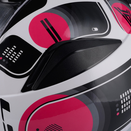 KASK MOTOCYKLOWY LS2 FF353 RAPID BRICK DAMSKI INTEGRALNY SYSTEM PINLOCK