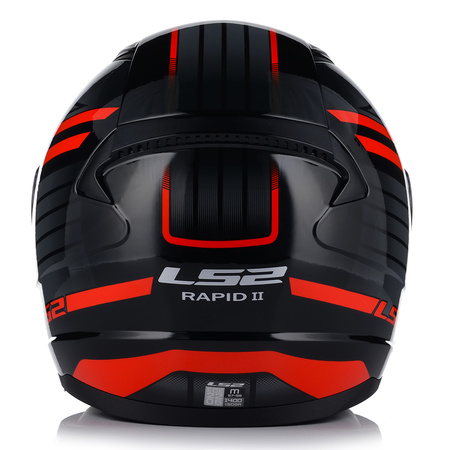 KASK MOTOCYKLOWY LS2 FF353 RAPID II CIRCUIT ECE 22.06 + NIEBIESKA SZYBA