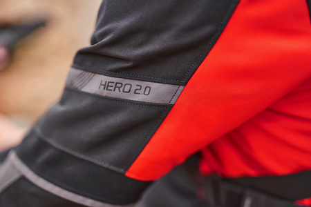 KURTKA MOTOCYKLOWA | SHIMA HERO 2.0 RED | MĘSKA TURYSTYCZNA DŁUGA + GRATIS