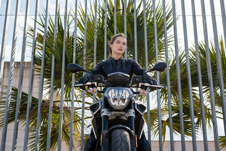 SPODNIE MOTOCYKLOWE | SHIMA MONACO 2.0 | DAMSKIE SKÓRZANE + OCHRANIACZE CE