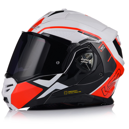 KASK MOTOCYKLOWY | LS2 FF901 ADVANT X 180 | SZCZĘKOWY + PINLOCK + PLECAK