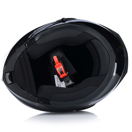 SZCZĘKOWY KASK MOTOCYKLOWY FLIP UP PODNOSZONA SZCZĘKA ECER 22.06 + BLENDA