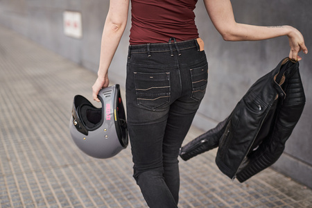 SPODNIE MOTOCYKLOWE | SHIMA DEVON | DAMSKIE JEANSY + OCHRANIACZE + GRATIS