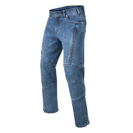 SPODNIE MOTOCYKLOWE | REBELHORN HAWK III | JEANSY MĘSKIE KEVLAR + GRATISY