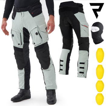 SPODNIE MOTOCYKLOWE | REBELHORN RANGE CE | TEKSTYLNE MESH REGULAR + GRATISY