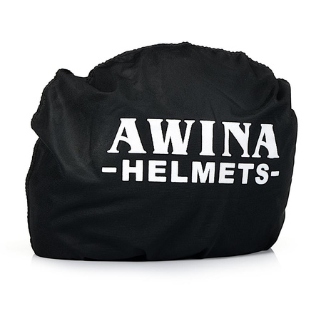 INTEGRALNY KASK MOTOCYKLOWY ZAMKNIĘTY NA MOTOR SKUTER AWINA MATOWY