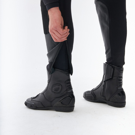 SPODNIE MOTOCYKLOWE | REBELHORN VELOCE CE | SKÓRZANE TURYSTYCZNE + GRATISY