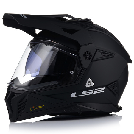 KASK MOTOCYKLOWY  LS2 MX702 PIONEER ENDURO CROSS + INTERKOM VITO BLUETOOTH