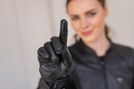 RĘKAWICE MOTOCYKLOWE | SHIMA MONACO DAMSKIE | KLASYCZNE SKÓRZANE + GRATIS