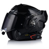 KASK MOTOCYKLOWY LS2 FF901 ADVANT CZARNY POŁYSK + INTERKOM VITO BLUETOOTH
